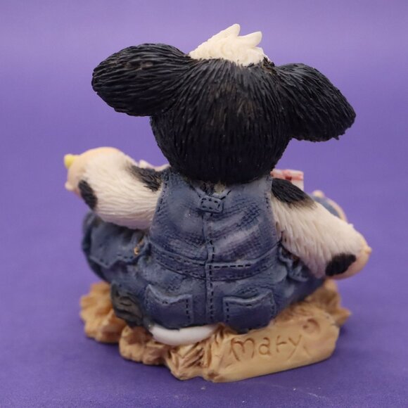 Mary’s Moo Moos Age 2 Cow Figurine Cake Topper Not So Terri-bull Two - Vintage - Picture 2 of 3